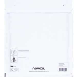 NOVOOO, NOVOOO Luftpolstertasche Mix E-1712140 weiss, 220x265mm 100 Stück, NOVOOO Luftpolstertasche Mix E-1712140 weiss, 220x265mm 100 Stück