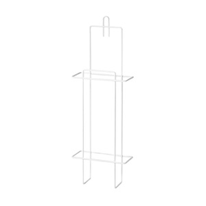 Ampri, Ampri Halter für Hygienebeutel 130 x 380 x 55 mm weiss, Ampri Halter für Hygienebeutel 130 x 380 x 55 mm weiss