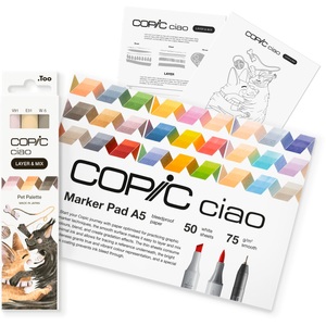 COPIC, COPIC Marker Ciao 220750202 Pet Palette 3 St&uuml;ck