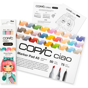 COPIC, COPIC Marker Ciao 220750207 Vibrant Palette 3 St&uuml;ck
