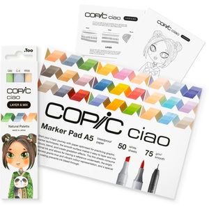 COPIC, COPIC Marker Ciao 220750209 Natural Palette 3 St&uuml;ck