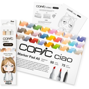 COPIC, COPIC Marker Ciao 220750212 Mellow Palette 3 St&uuml;ck