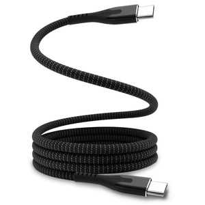 STATIK, STATIK MagStack Pro, Magnetic Cable PUP-0550-6FT-CC USB-C to C, 2m 100W Black
