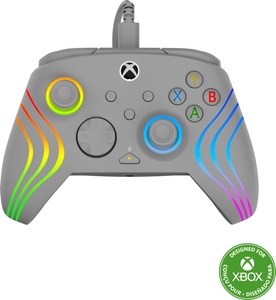 Turtle Beach, TURTLE BEACH Afterglow Wave Wired Ctrl. TBC-2002-85 Xbox SeriesX, Grey, TURTLE BEACH Afterglow? Wave Wired Controller Grau für Xbox Series X, S, One, PC