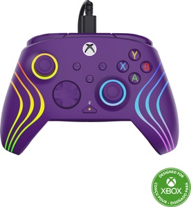 Turtle Beach, TURTLE BEACH Afterglow Wave Wired Ctrl. TBC-2002-45 Xbox SeriesX, Purple, TURTLE BEACH Afterglow? Wave Wired Controller Purple für Xbox Series X, S, One, PC