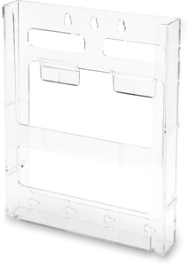 Deflecto, DEFLECTO Prospekthalter Lit-Loc A5 772501EU hoch, mit Verrigelung