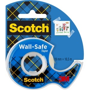 Scotch, SCOTCH Wall Safe Tape 19mmx16,5m 183-EURO inkl. 1 Tape, SCOTCH Wall Safe Tape 19mmx16,5m 183-EURO inkl. 1 Tape