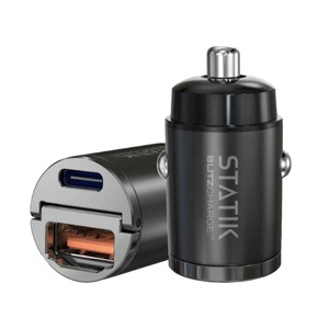 STATIK, STATIK Dual Car Charger USB-A-C PUP-0250 BlitzCharge 45W
