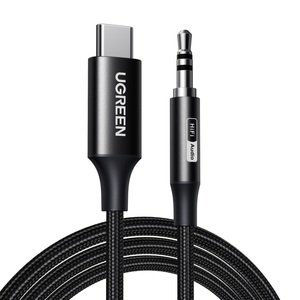 Ugreen, UGREEN Audio Adapter USB C, 3.5 mm 55734 Black