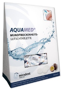 Miradent, miradent Aquamed Mundtrockenheits-Lutschtablette, miradent AQUAMED Lutschtabletten (26 Stk)
