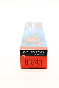 Wella, Kolestone Perfect - Vibrant Reds Hellblond Intensiv Rot-Gold (88/43), Wella Koleston Intensiv Red 88/43