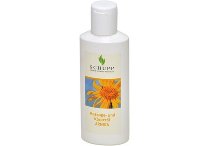 SCHUPP, SCHUPP Massage- und Körperöl Arnika 200 ml, SCHUPP Massage- und Körperöl Arnika 200 ml