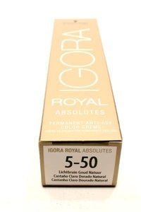 Schwarzkopf, Schwarzkopf IGORA ROYAL Absolutes, Schwarzkopf Igora Royal 5-50 hellbraun gold natur