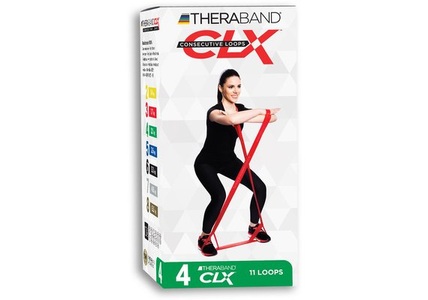 Theraband, CLX Strong Schlingentrainer, TheraBand CLX11 Loops stark, grün (1 Stk)