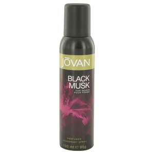 Jovan, Jovan Black Musk by Jovan Deodorant Spray 150 ml, Jovan Black Musk Deodorant Spray 150 ml