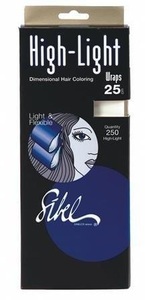 Sibel, Sibel High-Light Wraps, Color Stripes High-Light Wraps 25x10cm