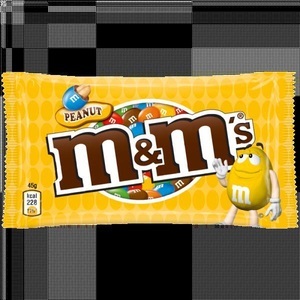 M&M's, M&M's Peanut 24 x 45 gr, M&M's Peanut 24 x 45 gr