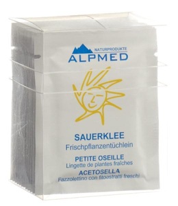 Alpmed, Alpmed Frischpflanzentüchlein Sauerklee (13 Stück), ALPMED Frischpflanzentüchlein Sauerklee (13 Stk)