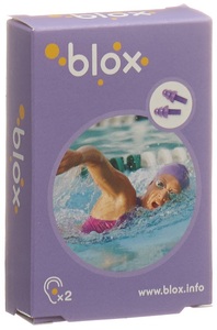 Blox, Blox Wassersport Ohrstöpsel für Erwachsene, Blox Aqua Erwachsene (1 Paar)