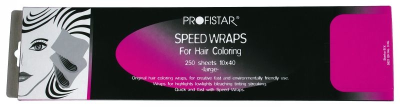 Bhk, BHK Hi Lite Wraps Strähnenpapier, Profistar Speed Wraps Pink