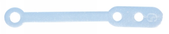 Comair, Silikon-Flachgummilasche kurz 50 ex, Silikon-Flachgummilasche kurz 50 ex