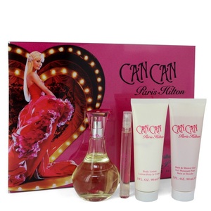 Paris Hilton, Can Can by Paris Hilton Gift Set -- 3.4 oz Eau de Parfum Spray + 3 oz Body Lotion + 3 oz Shower Gel + .34 oz Mini EDP Spray, Can Can by Paris Hilton Gift Set -- 3.4 oz Eau de Parfum Spray + 3 oz Body Lotion + 3 oz Shower Gel + .34 oz Mini EDP Spray