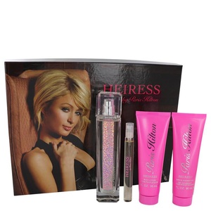 Paris Hilton, Paris Hilton Heiress by Paris Hilton Gift Set -- 3.4 oz Eau de Parfum Spay + .34 oz Mini EDP Pen Spray + 3 oz Body Lotion + 3 oz Shower Gel, Paris Hilton Heiress by Paris Hilton Gift Set -- 3.4 oz Eau de Parfum Spay + .34 oz Mini EDP Pen Spray + 3 oz Body Lotion + 3 oz Shower Gel