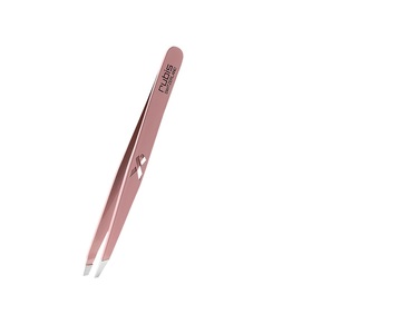 Rubis Pinzette schr&auml;g Krebs-Schleife, rosa