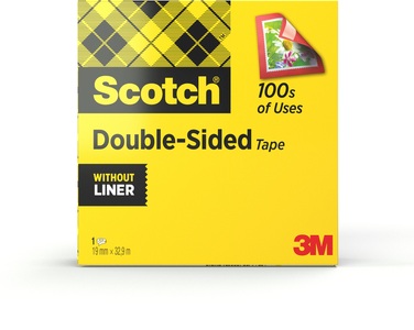 Scotch, SCOTCH Klebeband 665 19mmx32,9m 6651933K doppelseitig, Scotch Magic Tape Crystal, 19mm x 33m, doppelseitig, 6651933K