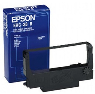 Epson, EPSON Farbband Nylon ERC 38 schwarz S015374 TM-U200 3 Mio.Zeichen, Epson Farbband, schwarz, Nylon, ERC-38, 15374, (3 Mio. Zeichen)