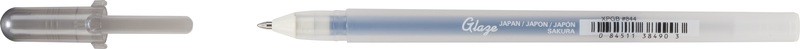 Sakura, SAKURA Gelly Roll 0.7mm XPGB#844 Glaze Gray, Sakura Gelly Roll, 0.7mm, Glaze Gray, XPGB#844