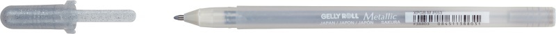 Sakura, SAKURA Gelly Roll 0.5mm XPGB-M#553 Metallic Silber