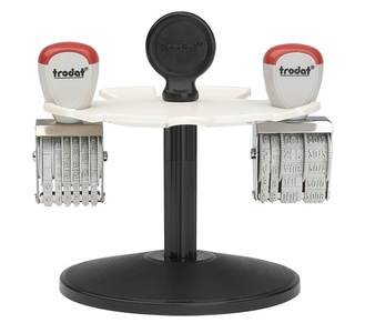 Trodat, TRODAT Stempelträger 3008 8-teilig grau, TRODAT Stempelträger 3008 8-teilig grau