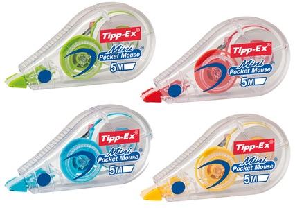 Tipp-Ex, TIPP-EX MiniPocket Mouse 5mmx6m 926397 weiss, Tipp-Ex MiniPocket Mouse, 5mm x 5m, weiss, 926397