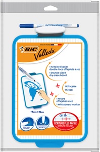 undefined, BIC Velleda whiteboard, Bic Schultafel Velleda, 19cm x 26cm, weiss, 841360