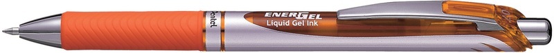 Pentel, pentel Roller Liquid-Gel Orange, Effekte, Pentel EnerGel Xm Fine, 0,7mm, orange, Gel Roller, BL77-FX