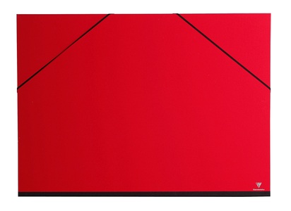 Clairefontaine, CLAIREFONTAINE Zeichenmappe A4+ 144605C rot, Clairefon Zeichenmappe, A4+, rot, 144605C