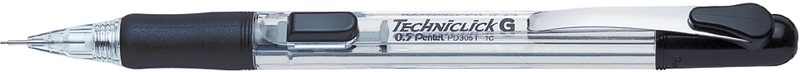 Pentel, PENTEL Druckbleistift 0,5mm PD305T-A schwarz, Pentel Techniclick, 0,5mm, schwarz, Druckbleistift, PD305T-A