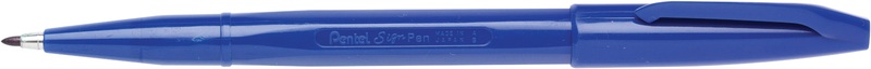 undefined, PENTEL Faserschreiber Sign Pen 2.0mm S520C blau, Pentel Sign Pen, 2.0mm, blau, Faserschreiber, S520-C