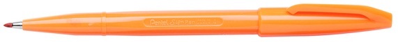 undefined, PENTEL Faserschreiber Sign Pen 2.0mm S520 - F orange
