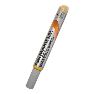 Pentel, PENTEL Whiteboard Marker MAXIFLO 4mm MWL5S-G gelb, Pentel Maxiflo, 4mm, gelb, Whiteboardmarker, runde Spitze, MWL5S-G