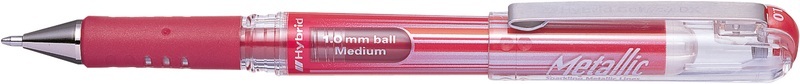 Pentel, PENTEL Roller Hybrid Gel Grip 1.0mm K230-MBO rot, Pentel Hybrid Gel Grip, 1.0mm, rot, Tintenroller, K230-MBO