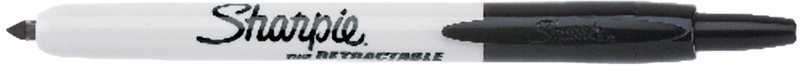 Sharpie, Sharpie Marker RT 1.0 mm Fein, Schwarz, Sharpie Fineliner, 1mm, schwarz, S0810840