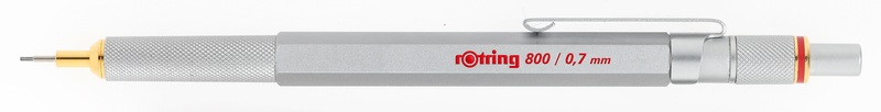 Rotring, Rotring Druckbleistift, 0,7mm, silber, 1904448 , Rotring Druckbleistift, 0,7mm, silber, 1904448