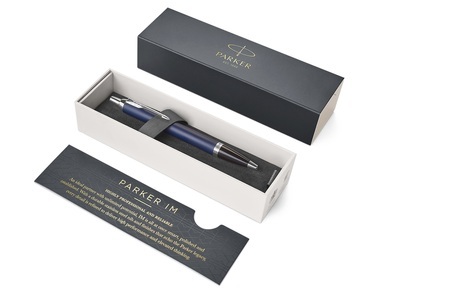 undefined, Parker IM Blue Clip-on retractable ballpoint pen 1 pc(s)