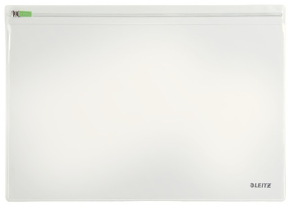 undefined, Leitz Complete Zip-Verschlusstasche L, LEITZ Zip-Verschlusstasche L 40090000 transparent 2 Stück