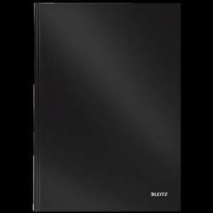 undefined, Leitz Notizbuch Solid A4 liniert, schwarz
