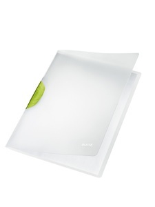undefined, Esselte ColorClip Magic Präsentations-Mappe Dunkelgrün, Durchscheinend Polypropylen (PP), LEITZ Color Clip Magic A4 41740059 dunkelgrün