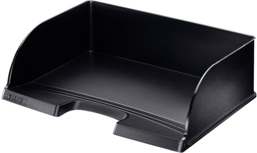 undefined, Leitz 52190095 Desktop Behälter u. Organisator, Leitz Briefkorb Jumbo Plus, quer, schwarz, 5219-00-95
