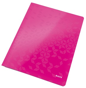 Leitz, LEITZ Schnellhefter WOW A4 30010023 pink, Leitz Schnellhefter WOW, A4, pink metallic, 3001-00-23